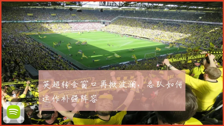 英超转会窗口再掀波澜，各队如何运作补强阵容